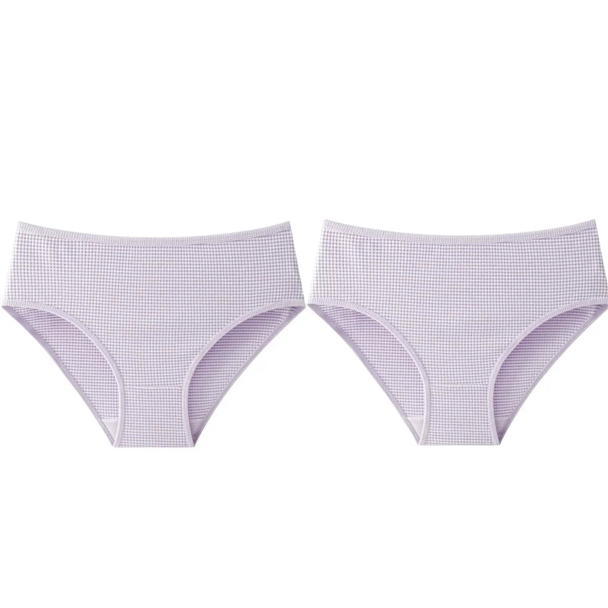 2Pcs/Set Women High Rise Panties Seamless Underwear Winter Warm Underpants Breathable Briefs Female Sexy Lingerie