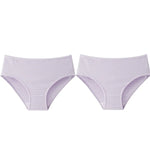 2Pcs/Set Women High Rise Panties Seamless Underwear Winter Warm Underpants Breathable Briefs Female Sexy Lingerie