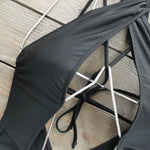 Sexy Hollow Out One Piece Swimwear Push Up Women's Swimsuit2024 Trend Solid Bath suits Halter Monokinis Summer Beachwear