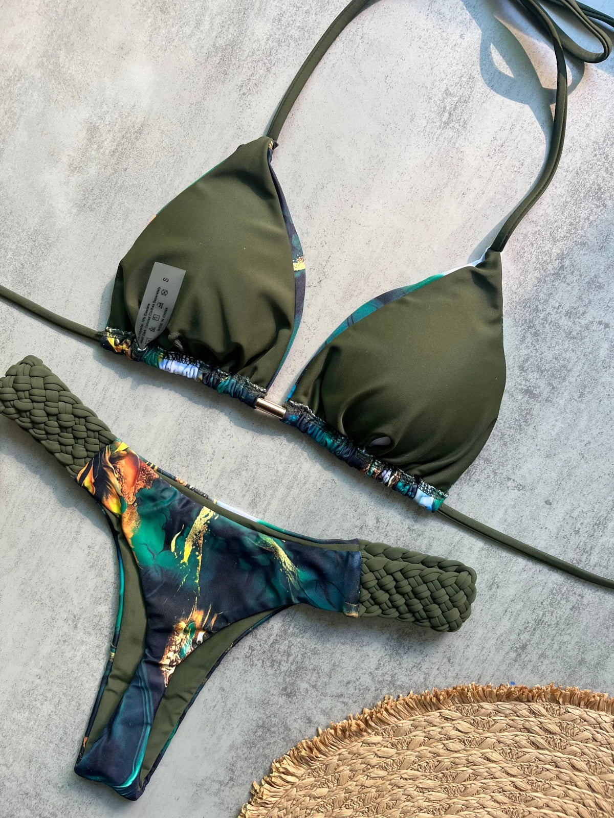 Micro Bikini Push Up Women Swimsuits 2026 Sexy Swimwear Brazilian Bikini Set Halter Biquini Swim Suits Print Beachwear Female