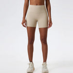 Hearuisavy Summer Soft Sports Shorts Buttock Lift Gym Leggings Women High Waist Yoga Shorts Women Running Cycling Workout Shorts