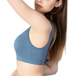 Seamless Bra Non-wire Tank Bras For Women Sports Underwear Sexy Lingerie B C Cup Crop Tops Comfy Unlined Ladies Intimates M-L