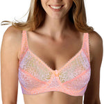 Womens Lace Bras Transparent Underwire Bra Sexy Lingerie Underwear Perspective Plus Size Bralette Large Cup 34-44 B C D DD E F