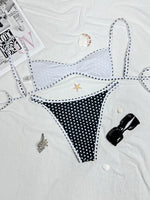 New Flowers Printed High Leg Cut Bikini Female Swimsuit Women Swimwear Two-Pieces Bikini Set Bather Bathing Suit Swim
