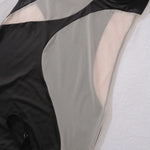 2025 Summer New Sexy Bag Hip Tank Mini Dress Fashion Slant Shoulder Pure Desire Mesh Temptation Dress Elegant 2025 New Tops VEP8