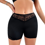 1pcs Women's Safety Pants Summer Thin Underwear Lace Mesh gauze High Waist Shorts Panties For Women Plus Size No Trace Leggings