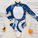 2026 Surfing Sport Swimsuit Long Sleeves Women One Piece SwimsuitSwimwear Solid Monokini Bathing Suit Tropical Bodysuit Female