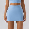 2025 Tennis Skirts Shorts Women Solid Sports Gym High Waist Yoga Fitness Shorts Slim Fit Breathable Running Fitness Mini Skirt