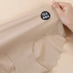 10A Grade Ice Silk Seamless Panties Solid Color Panties Underwear Women Comfort Wear Naked Feeling