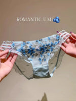 Women's low-waist underwear transparent breathable quick-drying girl's briefs