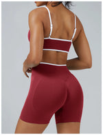 High Strength Sports Bra Seamless Yoga Top Women Fitness Gym Active Wear Back Cross Workout Push-up Fitness Running Underwear