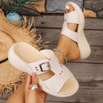 2026 FashionNew Hot Women Slippers Comfort Wedge Shoes Ladies Platform Sandals Casual Slippers