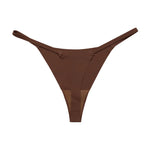 Ice Silk Seamless Women Thong Low Waist Sexy G String Quick Drying Panties Simple Underwear Traceless Thin Sports Yoga Briefs