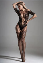 Various sexy mesh outfits, sexy lingerie jumpsuits, cutout halter bodysuits, women's bodystockings