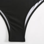 sexy 3d flower bandeau bikinis sets 3pcs with long mesh split skirt black white patchwork swimsuit bathing suit beach outfits