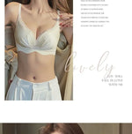 Desire Thin Push-up Seamless Adjustment Women's Small Breasts Sexy Underwear Without Underwire Support Anti-sagging Bra Summer
