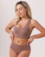 Women's Underwear Sexy Seamless Bra and Panty Set Wire Free Brassieres Female Womens Lingerie Underwear & Sleepwears