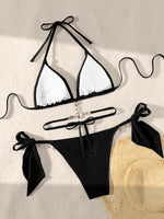 2026 Halter Rhinestone Diamond Bikini Women Swimsuit Female Swimwear Two-piece Bikini Set High Cut Bathing Suit Swim Beach Wear