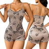 Women Pajamas Sleepwear Pajama 2pcs Set Camisole Shorts Cartoon Print Cami Top Backless Milk Silk Comfortable Pj Set Loungewear