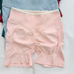 Women's High-Waisted Seamless Yoga Sports Shorts Hip-Lifting Knitted Peach Pants Summer Training Fitness Wear