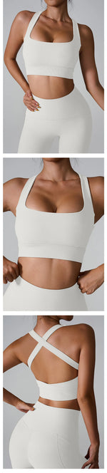 Women Fitness Yoga Bras Sexy Sling Beauty Back Fitness Push Up Sports Women Underwear Running Crop Top Yoga Clothes