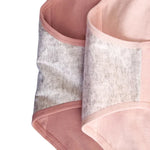 6Pcs/Set Women Cotton Panties High Rise Briefs Female Breathable Underpants Sexy Lingerie Tummy Control Underwear M-XXXL