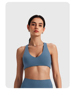 NCLAGEN Softmotion Bralette Sports Bra High Support Women's Gym Clothes Pilates Yoga Tank Tops Y-back Push Up Fitness Underwear