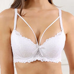 Beauwear Strapy 3/4 Molded Cup Bras for women Floral lace bras cup B with Wire-7004