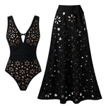 2026 High Quality One Piece Swimsuit Floral Ruffle Printed Push Up Women Bikini Set Swimwear Slimming Bathing Suit Beach Wear
