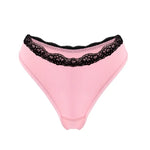 6pcs/pack Solid Sexy Lace Women's Panties Breathable Comfortable Sexy Lingerie Elegant Low Waist Lady Briefs Female Underwear