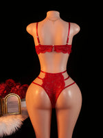 Adult Semi Transparent Heart-shaped Ornament Lace erotic Underwear Suspender Women Sexy Lingerie Nightclub Party Bodysuit