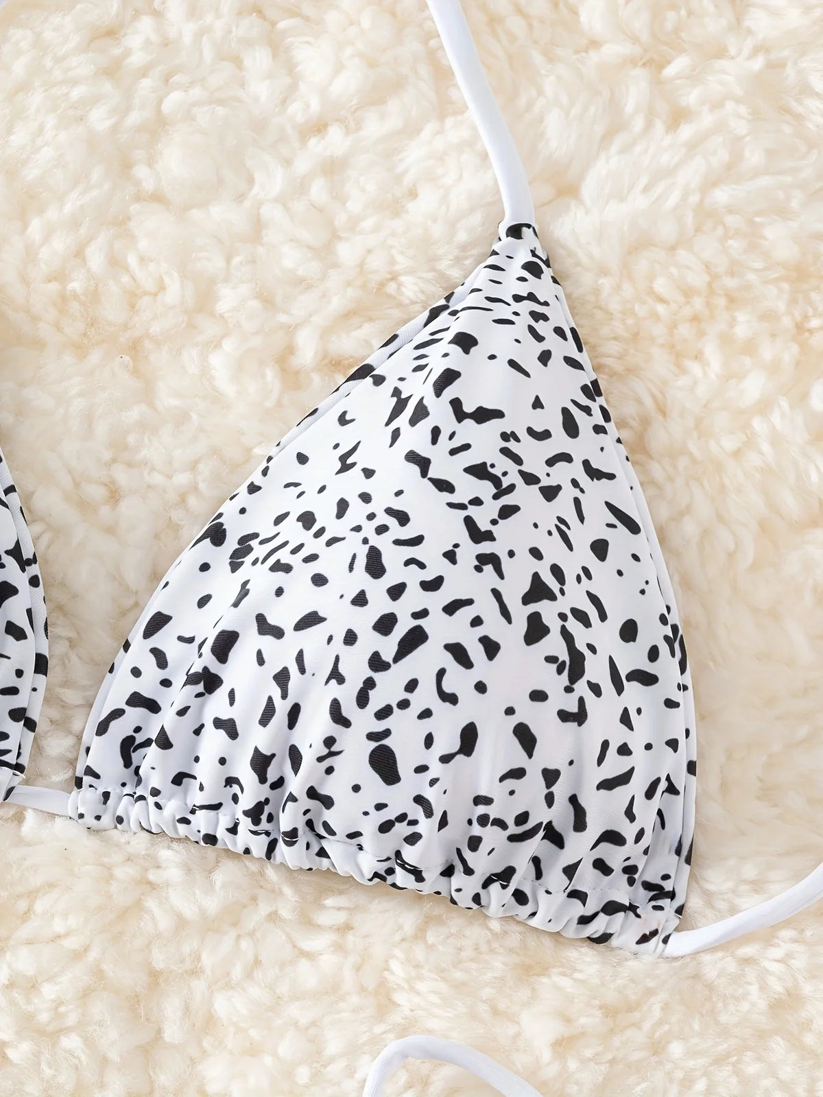 Sexy Print Strings Bikini 2025 Women Swimsuit Female Swimwear Thong Bikinis Set Brazilian Beach Wear Bathing Suit Biquini Swim