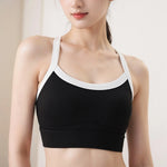 New Selling High Strength Sports Underwear Women's Shock-proof Cross Back Yoga Wear Sports Bra Fitness Vest