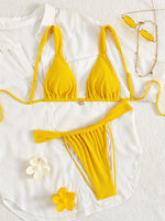 New Push Up Bikini Sexy Women Swimsuits Female Swimwear Micro Bikini Set Bathing Suit Swimming Suits Beachwear Micro Biquini