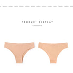 Ice Silk Thong Sexy Women Panties Seamless G String Briefs T Back for Girls Underwear Temptation Ladies Underpants Size M-XXL