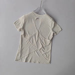 Women's Quick Drying Hollow out Back Sports T-Shirt Yoga Suit Top Short Sleeve Fitness Cover up