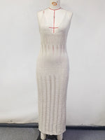 4 Colors V Neck Hollow Out Crochet Knitted Tunic Beach Cover Up Cover-ups Beach Dress Beach Wear Beachwear Female Women V5437
