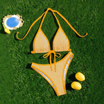 Sexy Women's Swimsuit Two-piece Bikinis Sets Two-piece Beach Trend Bikini Female Swimwear for Bathing Suit Woman Beachwear