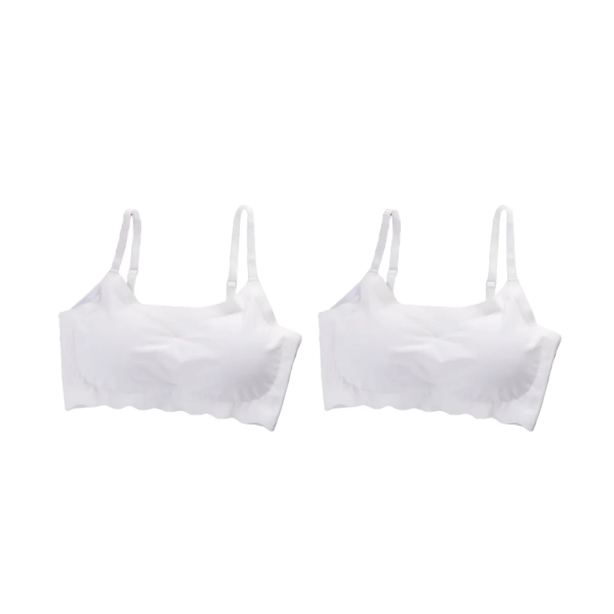 2Pcs/Set Push-Up Bras For Women Tube Top Seamless Underwear No Steel Ring Soft Support Bra Female Breathable Sexy Lingerie