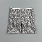 HISTELLO Gym Shorts Seamless Leopard Print Fitness Tights Women Workout Sports Clothes Hip Lift Slim Fit Fitness Yoga Leggings