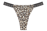 New Women's Smooth Low Waist Sexy Panties Women Thongs Rhinestones Letter Diamonds G-string Sports Thong Briefs T-back Shiny