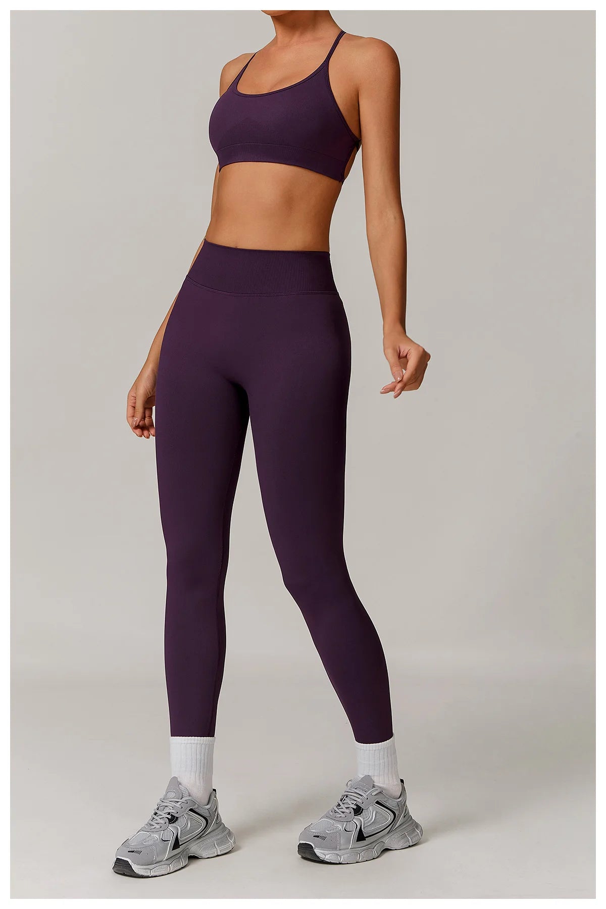 2/3PCS Yoga Set Women Workout Set Seamless Sportswear Gym Clothing Fitness Long Sleeve Crop Top High Waist Leggings Sports Suits