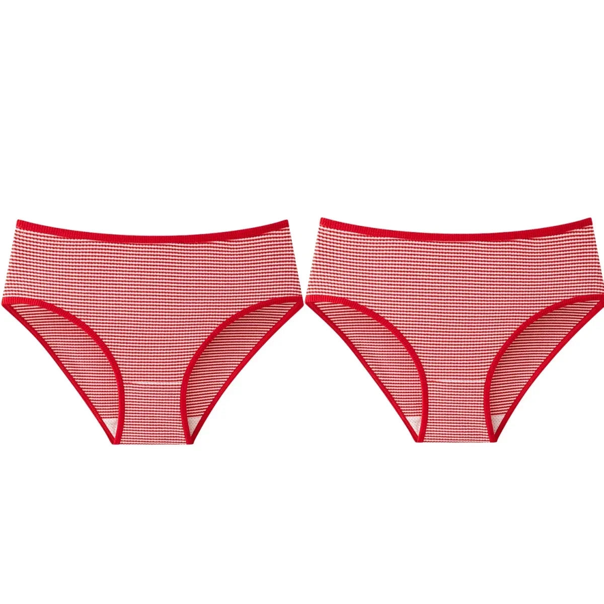 2Pcs/Set Women High Rise Panties Seamless Underwear Winter Warm Underpants Breathable Briefs Female Sexy Lingerie