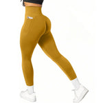 High Waist Tummy Control Yoga Pants with Pockets for Gym Workout - Breathable Stretchy Fitness Leggings