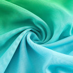Summer Beach Bikini Wrap Sheer Short Skirt for Women Gradient Color Sarong Swimsuit Coverups Girls Skirt Scarf Swimwear Cover-Up