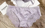 MOYISU Push Up Bra for Small Bust - French Chic Lace Bralette Set, Wireless Comfort Support Anti-Sag Underwear for Petite Women