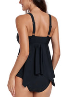 ZTVitality Black Tankini Set Women's Swimsuit 2024 New Arrival Padded Bra Push Up Swimwear Sexy Summer Beachwear Bathing Suit