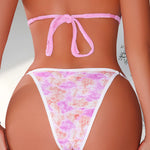 1pcs Color Print Sexy Lady Briefs Comfortable Sexy Lingerie Fashion Romantic-French Women Panties Low Rise Female Underwear