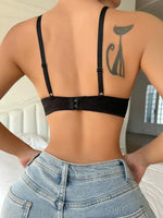 Hot Sale Fancy Women Back Closure See Through Lingerie Underwear Lifting Bra Top Bodysuit U206