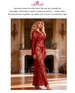 Plus Size Floral Lace Nightgown for Women Maxi Maternity Dress Big Size Beach Cover Up Swimwear Sheer Long Sleepwear Gown